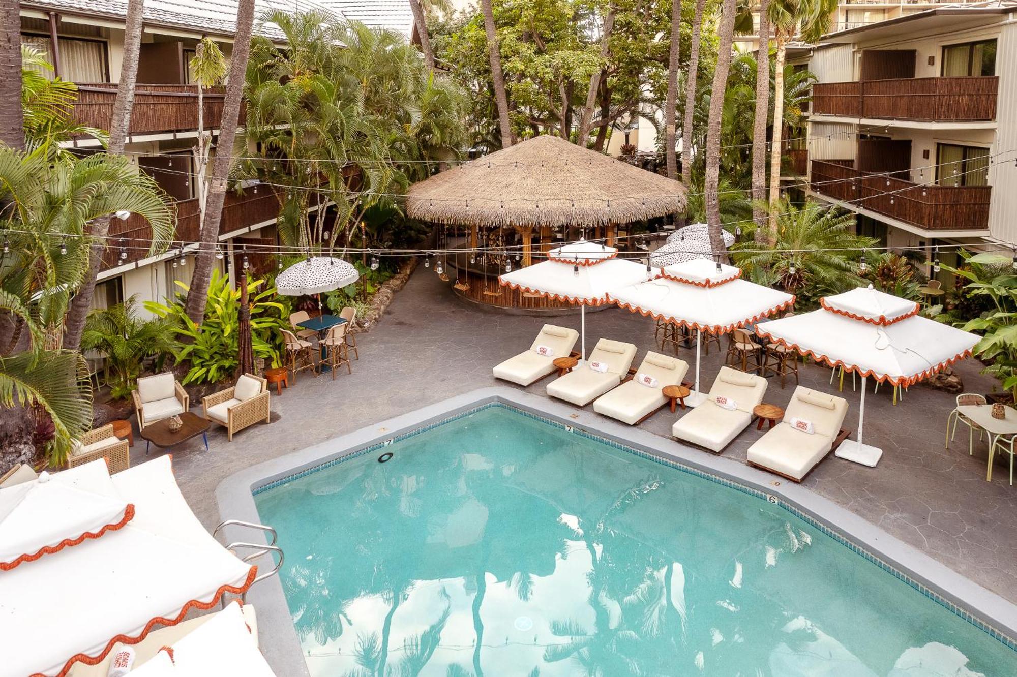 White Sands Hotel Honolulu Bagian luar foto