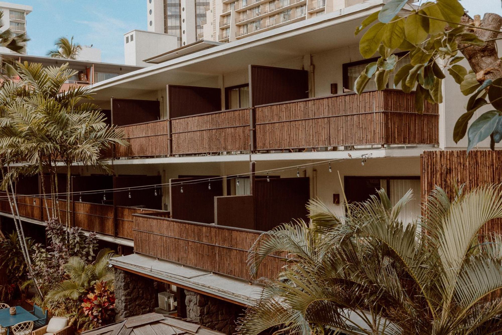 White Sands Hotel Honolulu Bagian luar foto