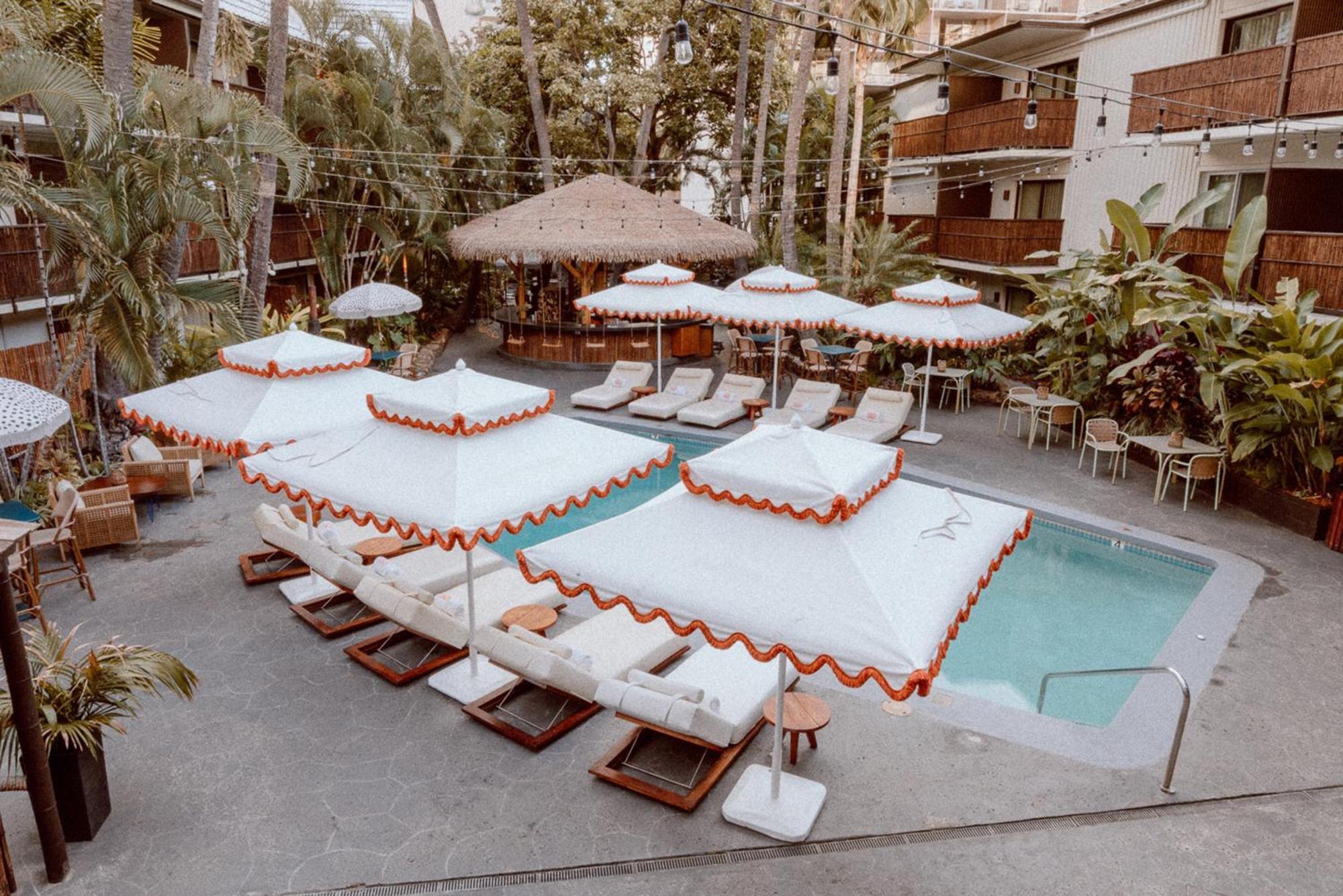 White Sands Hotel Honolulu Bagian luar foto