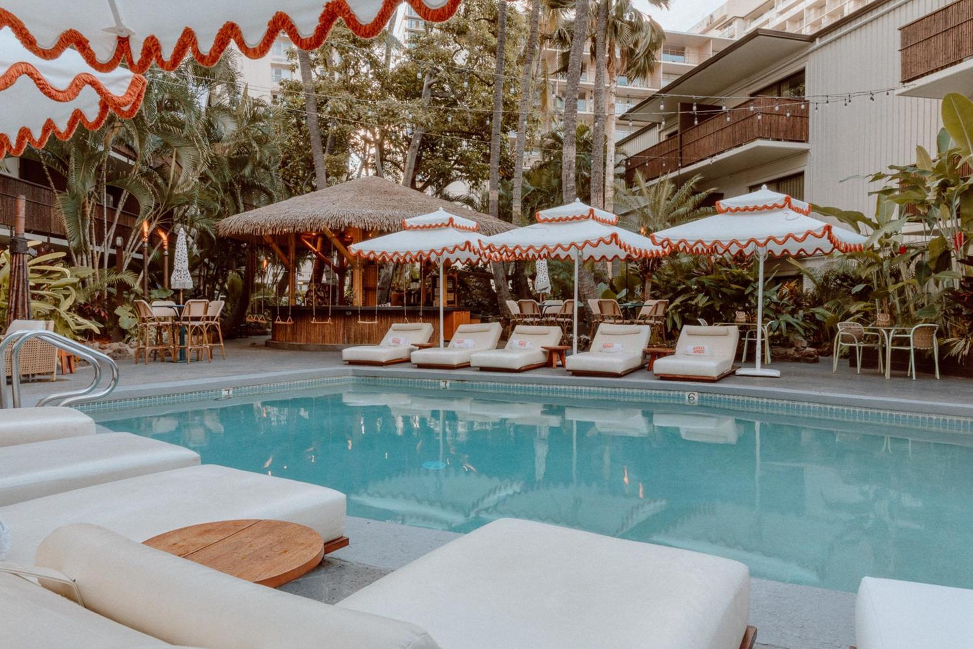 White Sands Hotel Honolulu Bagian luar foto