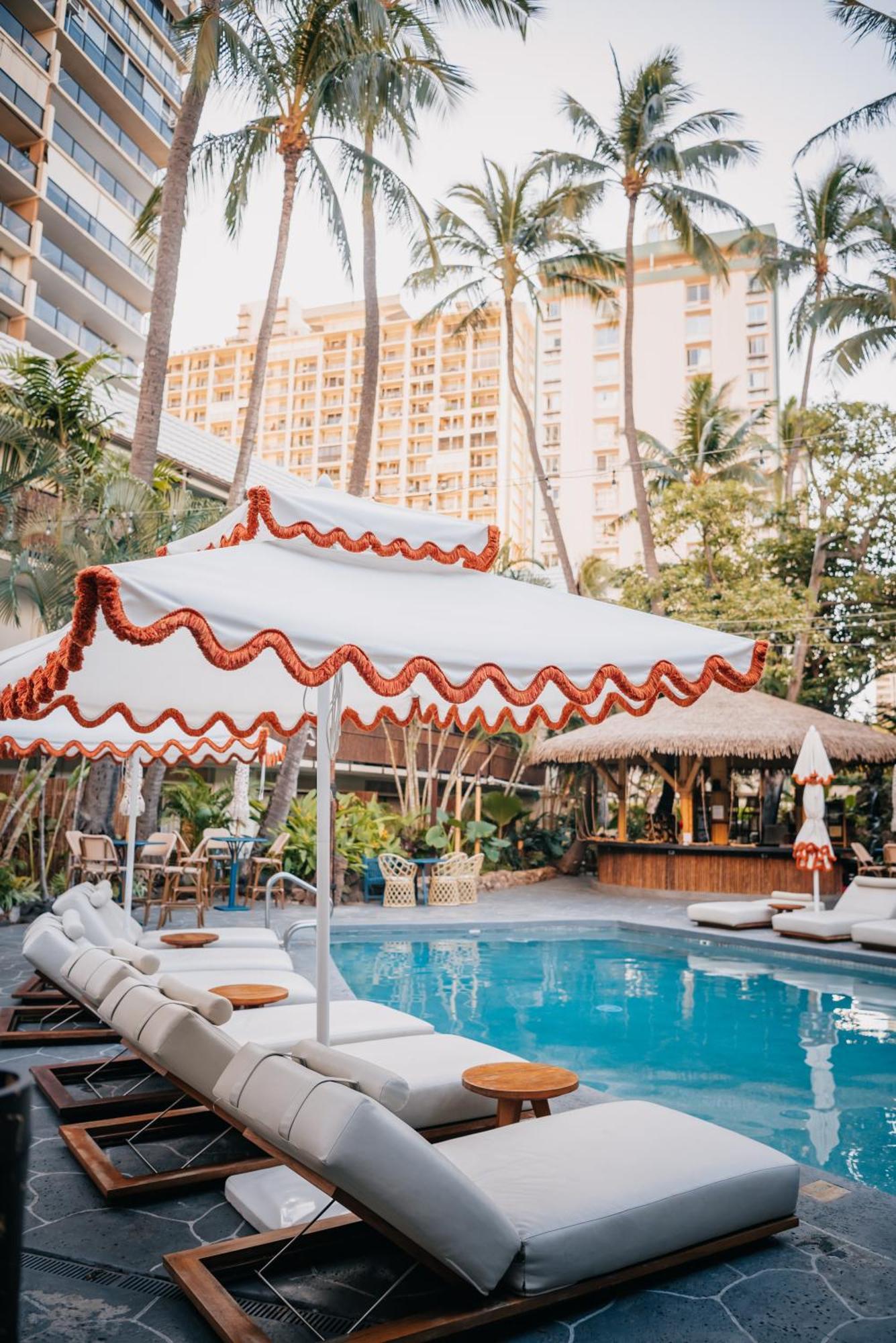 White Sands Hotel Honolulu Bagian luar foto