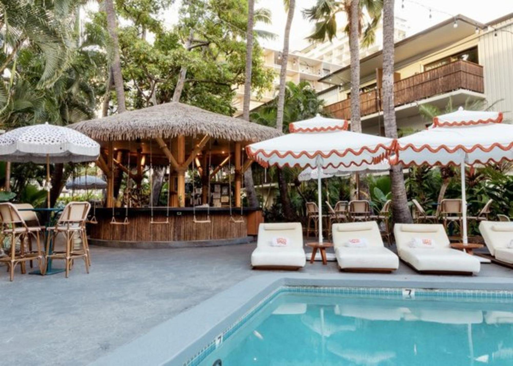 White Sands Hotel Honolulu Bagian luar foto